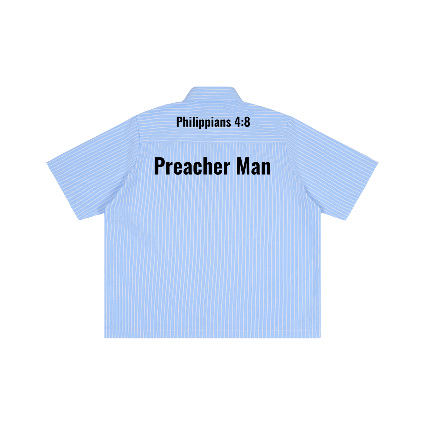 Striped Boxy Short Sleeve Shirt