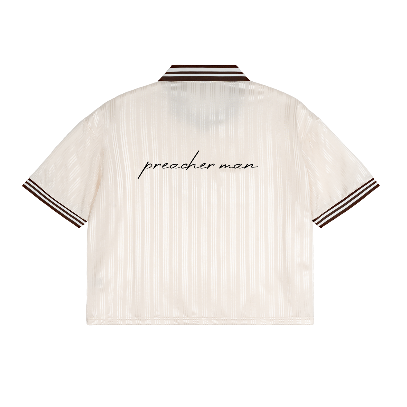 Contrast Stripes Polo Collar T-Shirt